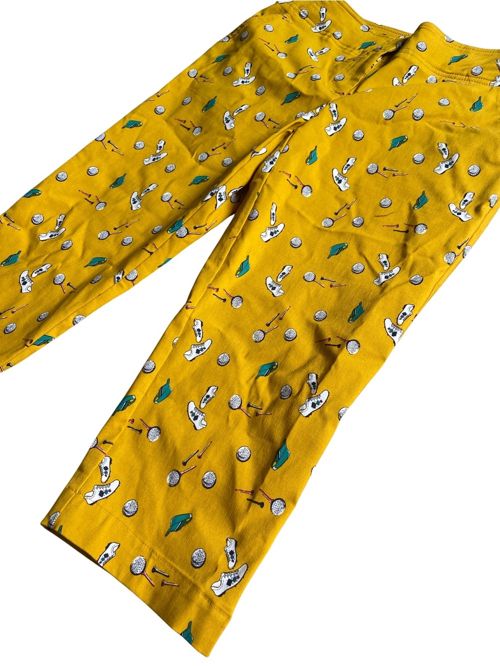 Izod Yellow Golf Capris - Picture 3 of 5